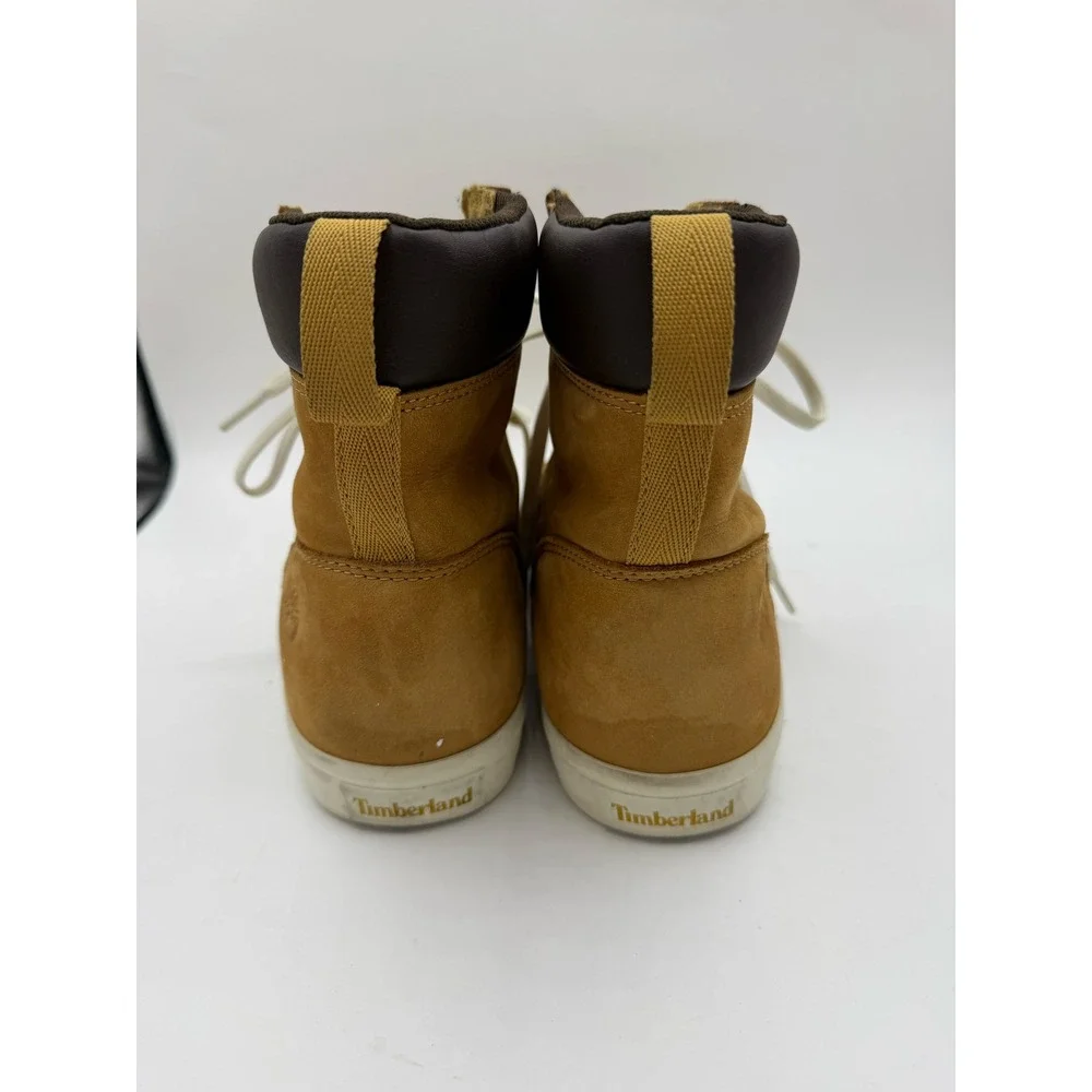Timberland Skyla Bay Wheat Nubuck High Top Sneakers Womens 9.5